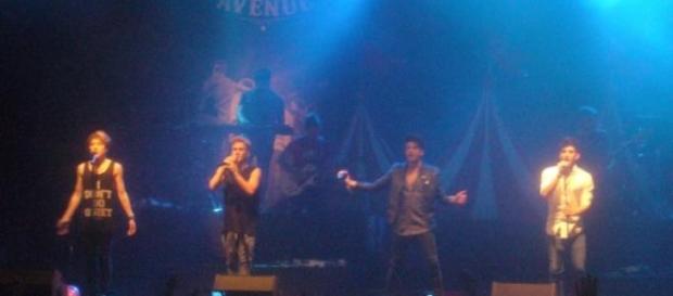 Durante el concierto de Auryn Durante el concierto de Auryn