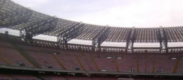 Estadio del equipo italiano, Nápoles. Estadio del equipo italiano, Nápoles.