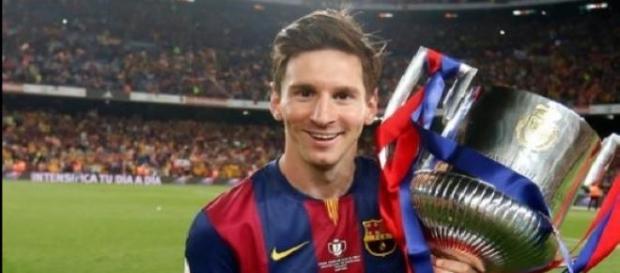 Lionel Messi demuestra su gran talento Lionel Messi demuestra su gran talento