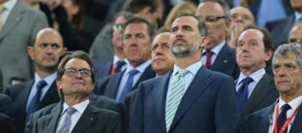 Mas junto al rey de España este sábado Mas junto al rey de España este sábado