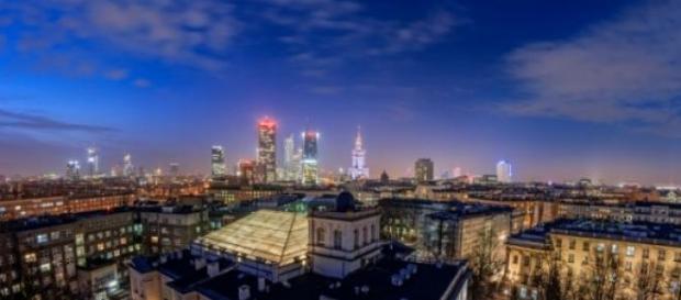 Wieżowce w Warszawie podczas Nocy Wieżowców Wieżowce w Warszawie podczas Nocy Wieżowców