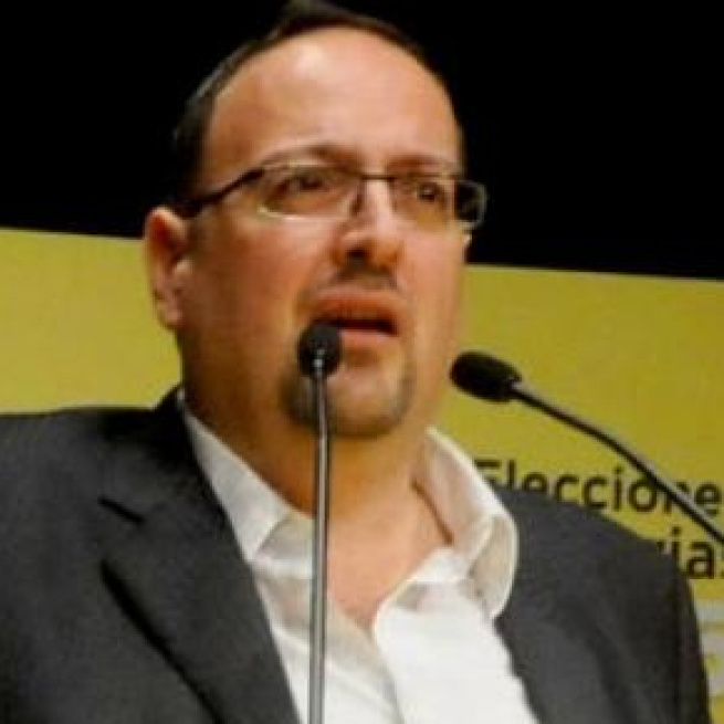 Javier Buján, el funcionario baleado.