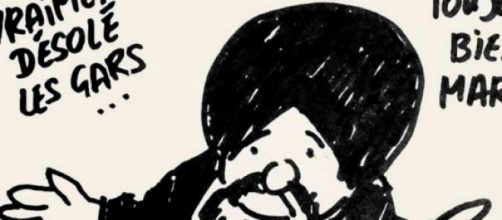 Una vignetta che rappresenta il profeta Maometto