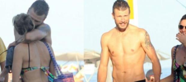 Fernanda Lima e Rodrigo Hilbert a deixar a praia Fernanda Lima e Rodrigo Hilbert a deixar a praia
