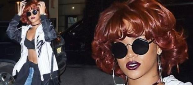 Rihanna arrasa com novo 'look' Rihanna arrasa com novo 'look'