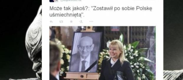 Zdjęcie Bieńkowskiej - brak słów (fot.Twitter) Zdjęcie Bieńkowskiej - brak słów (fot.Twitter)