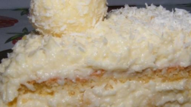 La deliziosa torta raffaello