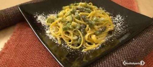 Cotto e Mangiato: linguine asparagi, zucchine e zafferano ...