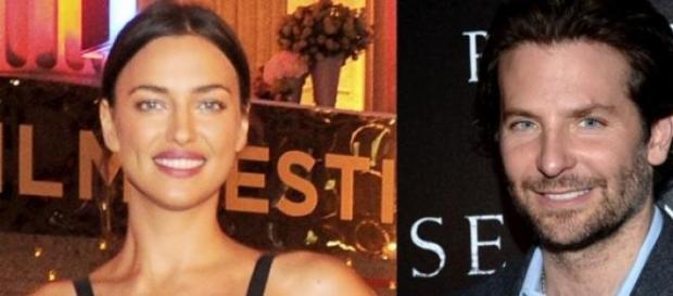 Irina Shayk y su actual pareja Bradley Cooper. Irina Shayk y su actual pareja Bradley Cooper.