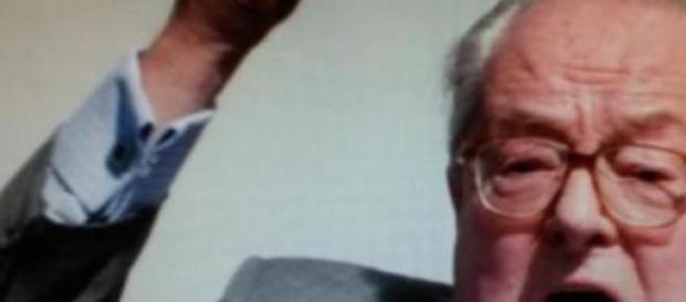 Jean-Marie Le Pen im Streit mit seiner Tochter Jean-Marie Le Pen im Streit mit seiner Tochter