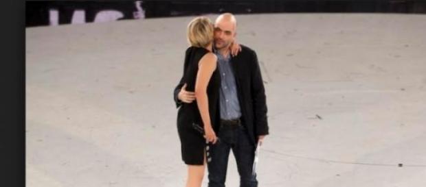 Saviano e la De Filippi insieme Saviano e la De Filippi insieme