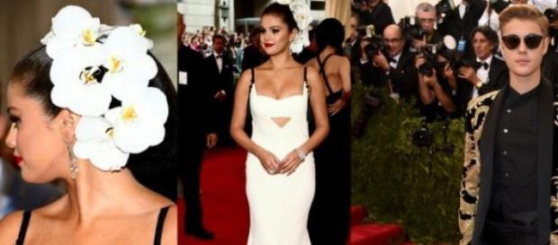 Selena Gomez e Justin Bieber na 'Met Gala' 2015 Selena Gomez e Justin Bieber na 'Met Gala' 2015