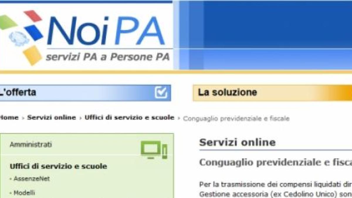 CUD NOIPA SCARICA