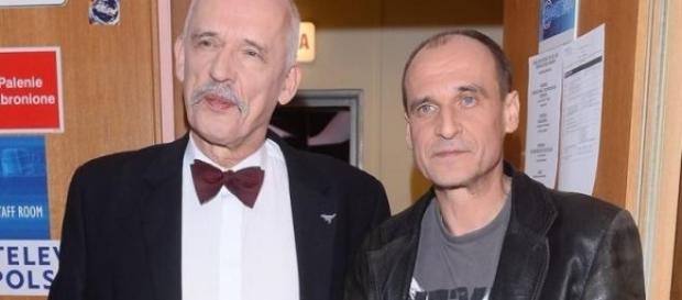 Janusz Korwin-Mikke i Paweł Kukiz Janusz Korwin-Mikke i Paweł Kukiz