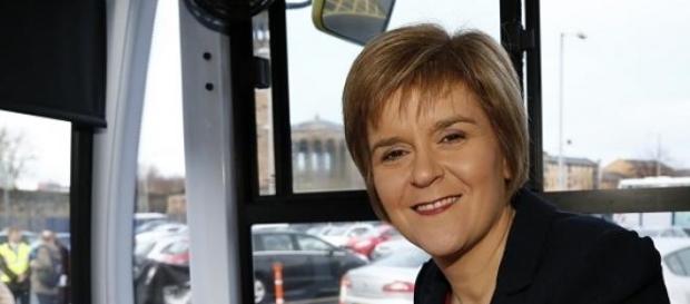 Nicola Sturgeon, chef du SNP. Nicola Sturgeon, chef du SNP.