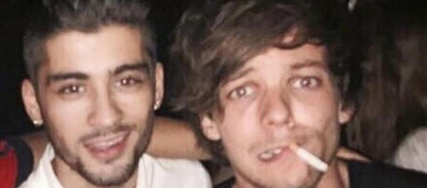 One Direction-Stars Louis Tomlinson und Zayn Malik One Direction-Stars Louis Tomlinson und Zayn Malik