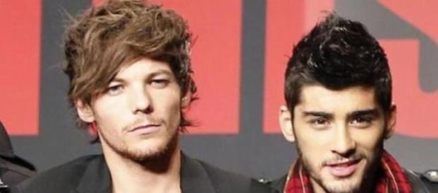 Tomlinson e Malik quando eram os melhores amigos Tomlinson e Malik quando eram os melhores amigos