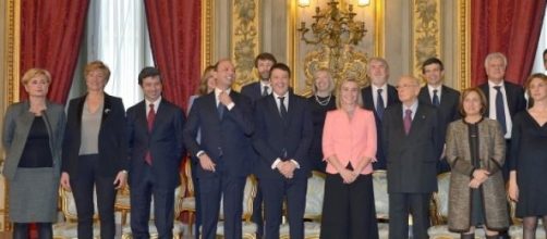 Lo staff del Governo Renzi