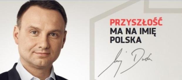 Andrzej Duda - poster wyborczy, mat. prasowy Andrzej Duda - poster wyborczy, mat. prasowy