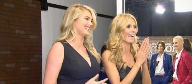 Kate Upton mit Heidi Klum, Foto: Pro7 Kate Upton mit Heidi Klum, Foto: Pro7