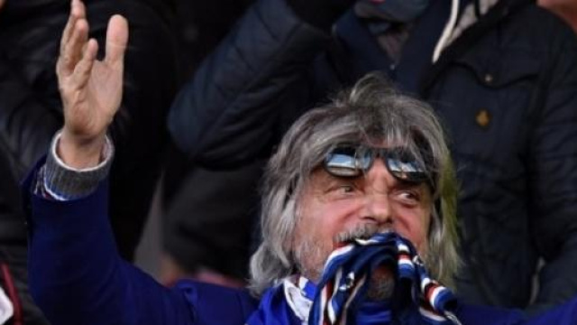il vulcanico presidente della Sampdoria Ferrero