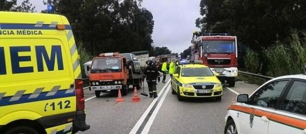 Acidentes sucedem-se no IC2 na zona de Leiria Acidentes sucedem-se no IC2 na zona de Leiria