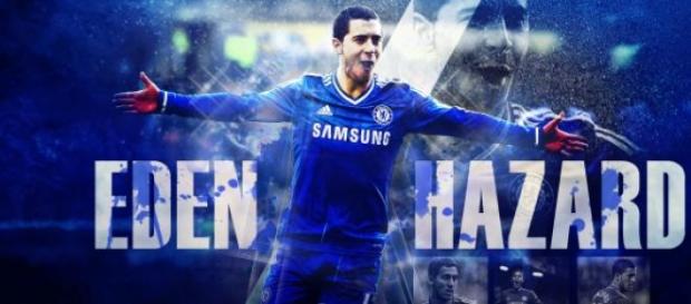 Eden Hazard, joueur de l'année en Angleterre. Eden Hazard, joueur de l'année en Angleterre.
