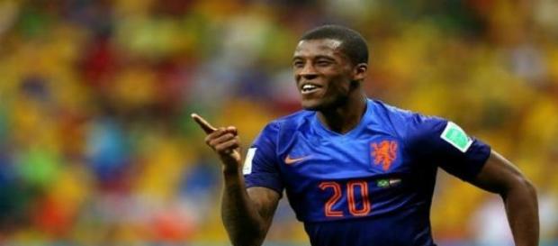 Georginio Wijnaldum, médio do PSV Georginio Wijnaldum, médio do PSV