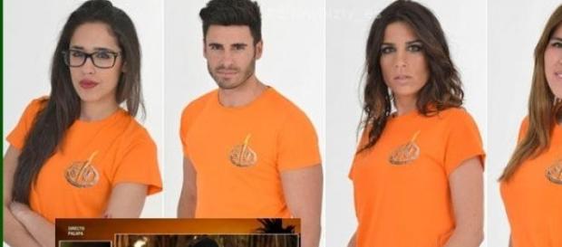 Noel, Lucía, Suhaila e Isa Pantoja nominados Noel, Lucía, Suhaila e Isa Pantoja nominados