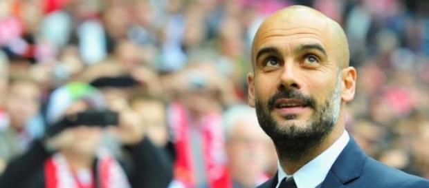 Pep Guardiola en un partido con el Bayern Pep Guardiola en un partido con el Bayern