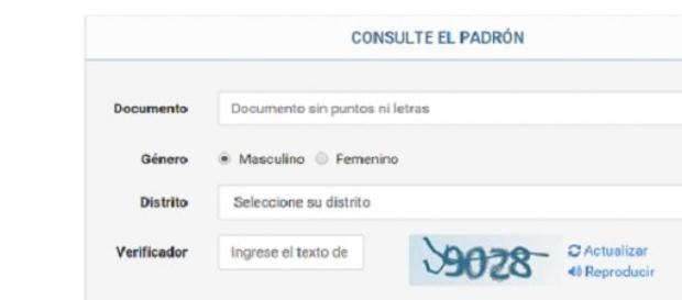 Ya se puede consultar el padrón para las PASO Ya se puede consultar el padrón para las PASO