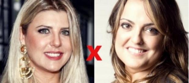 Colunista foge de Íris Stefanelli para não apanhar Colunista foge de Íris Stefanelli para não apanhar