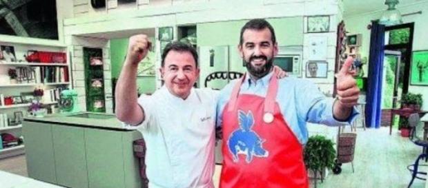 David de Jorge y Martín Berasategui. David de Jorge y Martín Berasategui.