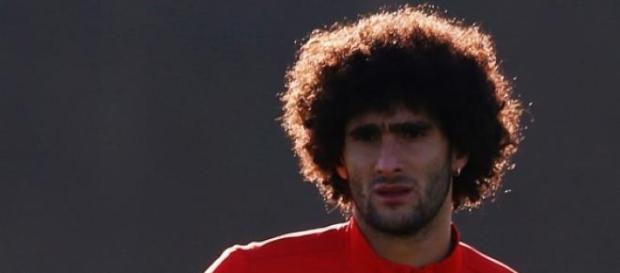 Fellaini, le Diable rouge. Fellaini, le Diable rouge.