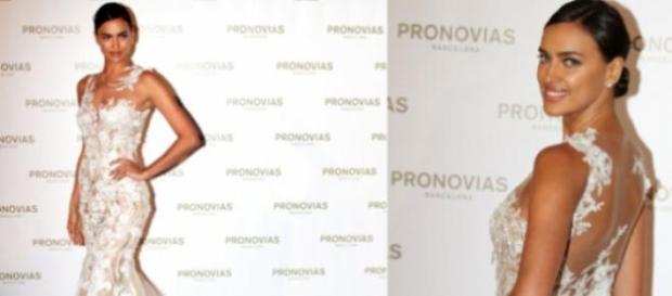 Irina Shayk deslumbrante... de noiva! Irina Shayk deslumbrante... de noiva!