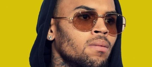 O cantor norte-americano Chris Brown O cantor norte-americano Chris Brown