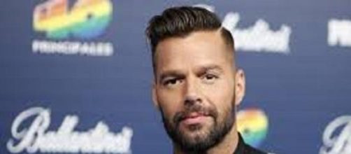 Il famoso cantante portoricano Ricky Martin.