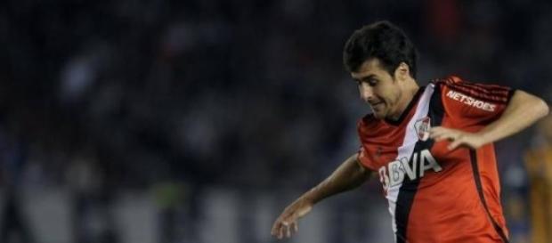 Aimar en su vuelta al monumental. Aimar en su vuelta al monumental.