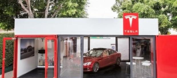 Concesionario Tesla portatil Concesionario Tesla portatil