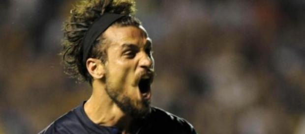 El futbolista Daniel Osvaldo El futbolista Daniel Osvaldo