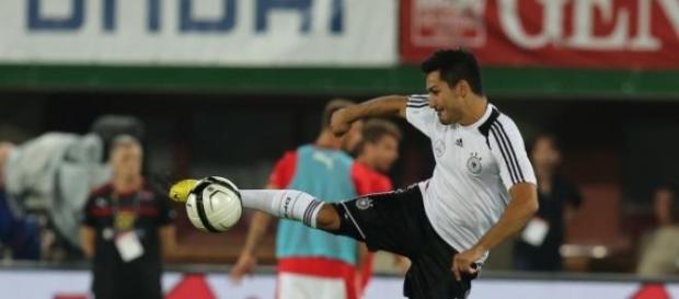 Ilkay Gundogan con Alemania Ilkay Gundogan con Alemania