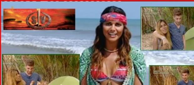Isa Pantoja y Alejandro hacen tuku-taka en la isla Isa Pantoja y Alejandro hacen tuku-taka en la isla