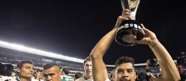 Javier "chuletita" Orozco, campeón con Santos Javier "chuletita" Orozco, campeón con Santos