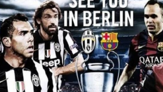 Juventus-Barcellona finale Champions League 2015.