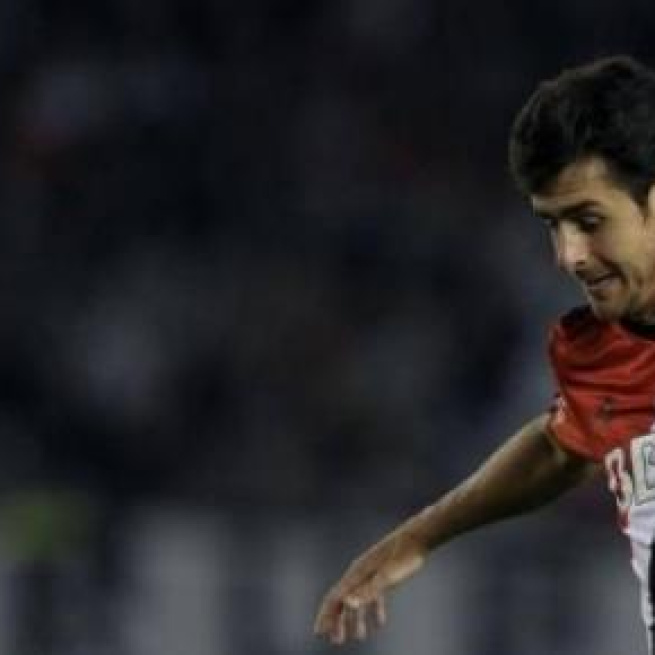 Aimar en su vuelta al monumental.