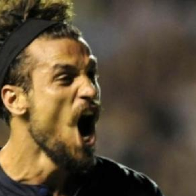 El futbolista Daniel Osvaldo