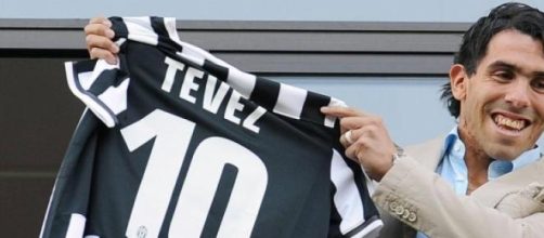 Carlos Tevez, attaccante della Juventus
