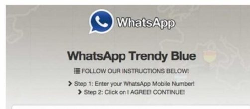 Imagen de WhatsApp Trendy Blue