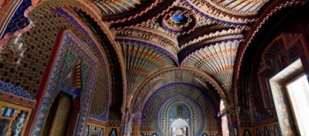 Castello di Sammezzano: la Sala dei Pavoni Castello di Sammezzano: la Sala dei Pavoni