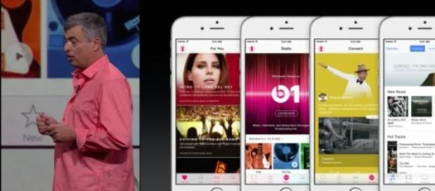 Eddy Cue was the one who demoed Apple Music. Eddy Cue was the one who demoed Apple Music.